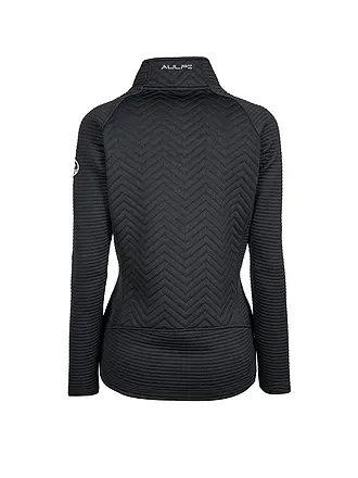 AULP | Chaqueta polar de mujer Simix Jaquard | schwarz